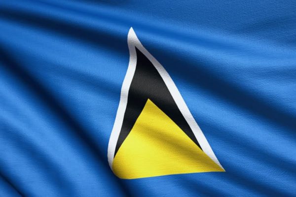 Flag from Saint Lucia - Saint Lucia Citizenship by Investment - Savory & Partners - Dubai, UAE