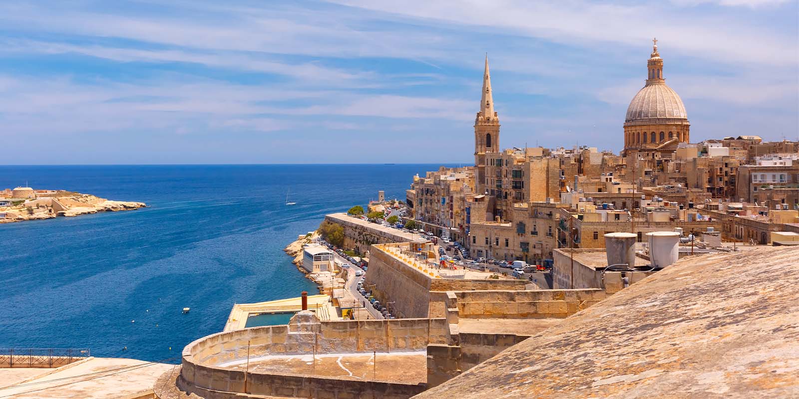 EU residency can be attained in Malta starting from €100,000.