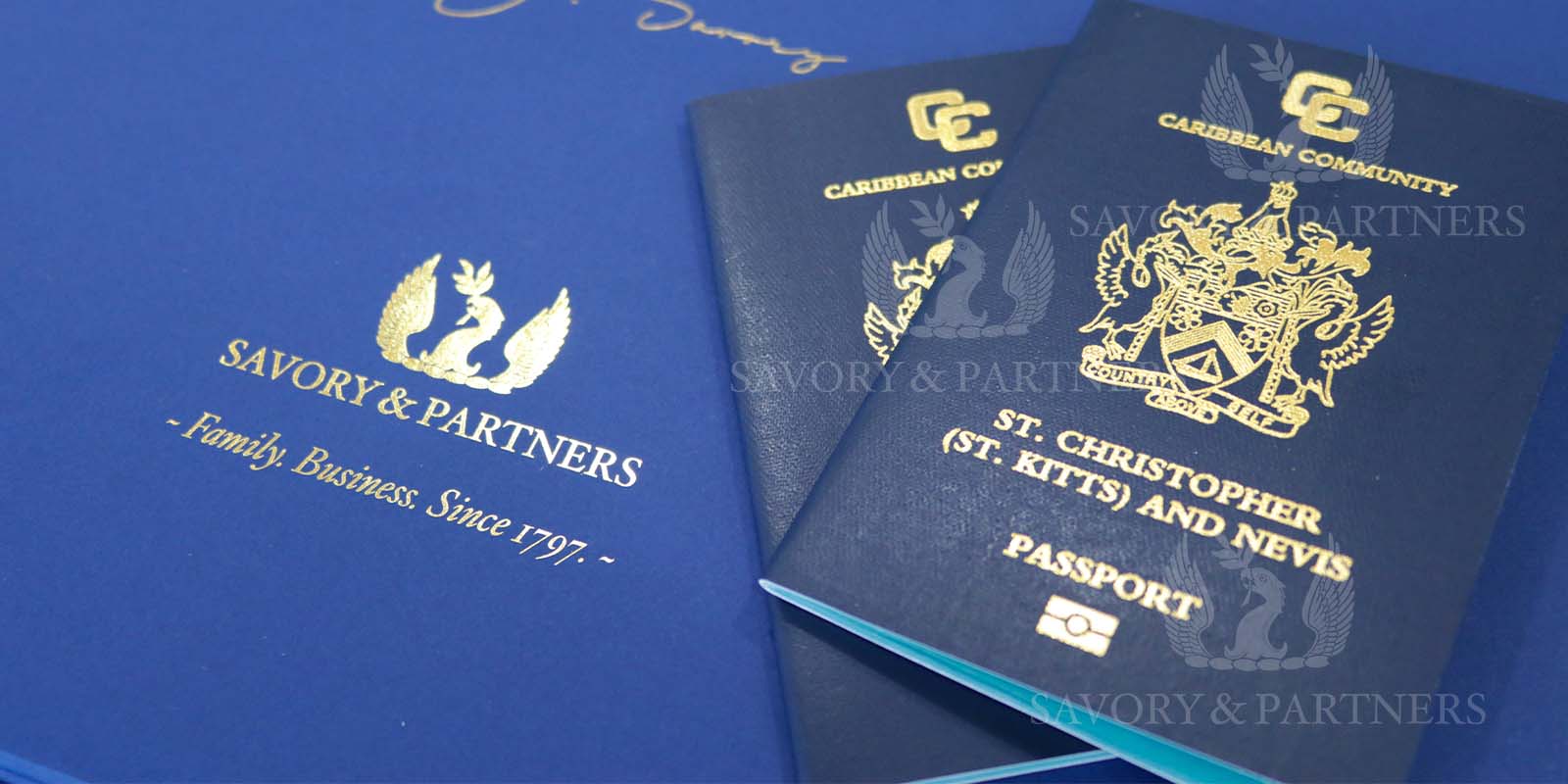 St Kitts & Nevis passports - Savory & Partners Offices, Dubai UAE.