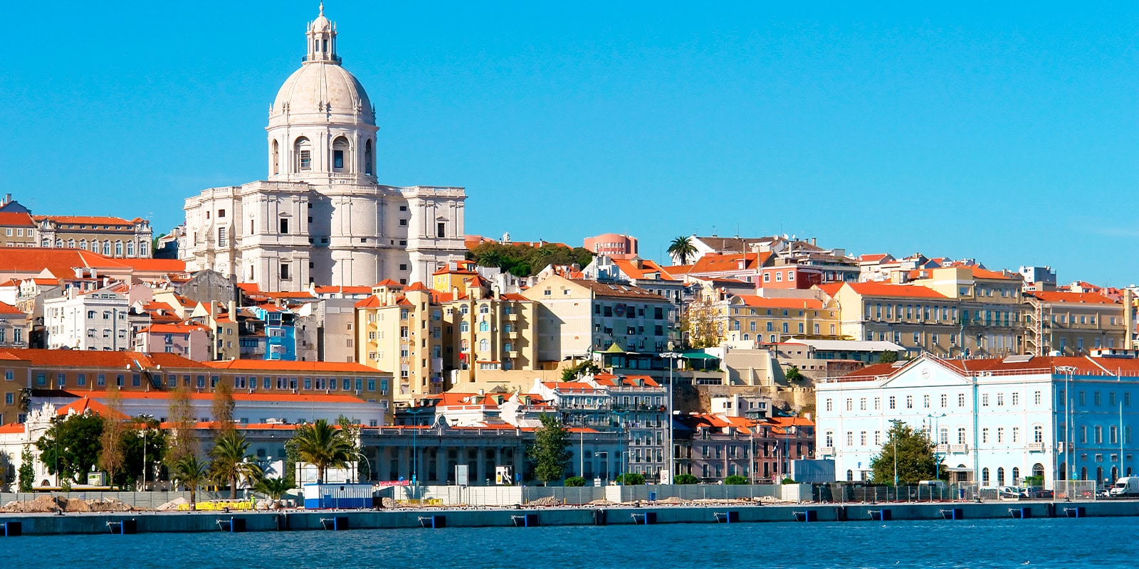 Famous National Pantheon in Lisbon, Portugal