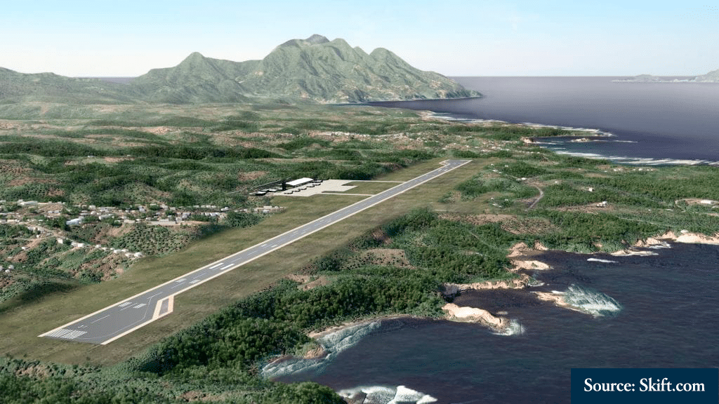 Rendering of Dominica International Airport